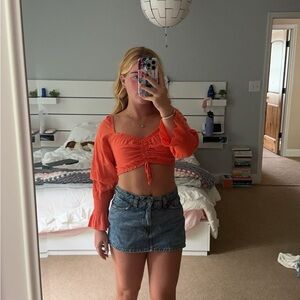 Blood orange top